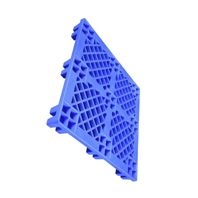 پالت پلاستیکی 2000 کیلوگرمی بار ثابت آبی HDPE 1100 X 1100 X 145