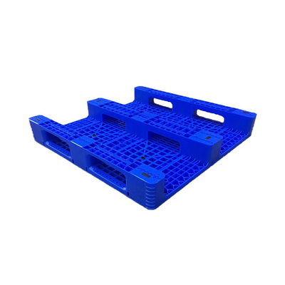 پالت پلاستیکی ضد لغزش HDPE 1100 X 1100 X 155 برای کارخانه مواد غذایی / بندر