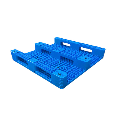 Food Factory 1100 X 1100 Blue HDPE Plastic Pallet 100% Recycled Plastic Pallet تامین کننده