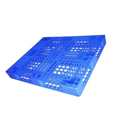 پالت پلاستیکی سطح مقاوم در برابر خوردگی شبکه HDPE آبی 1200 * 1000 میلی متر