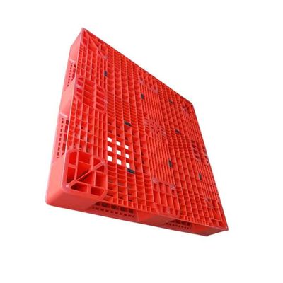 1100 X 1100 پالت پلاستیکی صنعتی قرمز HDPE