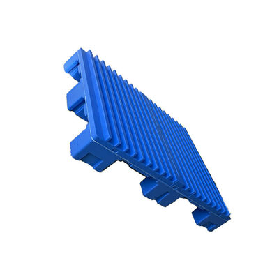 پالت پلاستیکی قابل قفسه بندی HDPE 1060x750 4000 کیلوگرمی لجستیک دو رو