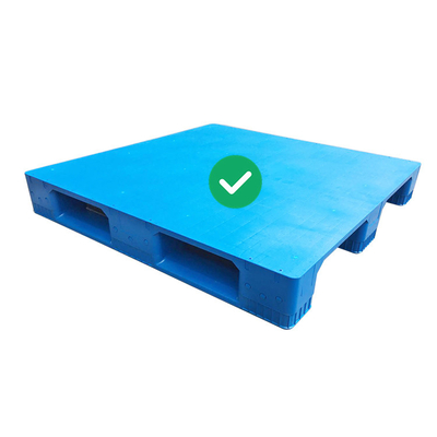 پالت انبار صنعتی 1200x1200 HDPE بازیافتی چهار طرفه ISPM 15