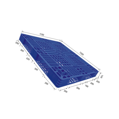 پالت پلاستیکی آشیانه انبار HDPE 1320x1150 1200 کیلوگرم دینامیک