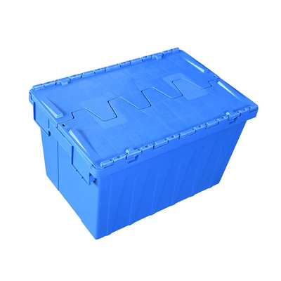 جعبه های متحرک انباشته شدنی قفل شونده ظروف ذخیره سازی پلاستیکی HDPE 770 پوندی برای جابجایی