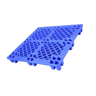 پالت پلاستیکی 1100 X 1100 X 145 آبی HDPE 6.6 کیلوگرمی پالت تودرتو برای غذا