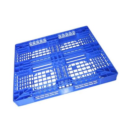 پالت پلاستیکی سطح مقاوم در برابر خوردگی شبکه HDPE آبی 1200 * 1000 میلی متر