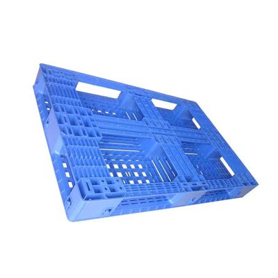 پالت پلاستیکی آبی پلی اتیلن یورو 1200 X 800 سه بادوام با دوام