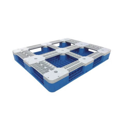 پالت پلاستیکی آبی مرکب PE 1.2x1m پالت پلاستیکی قابل انباشته
