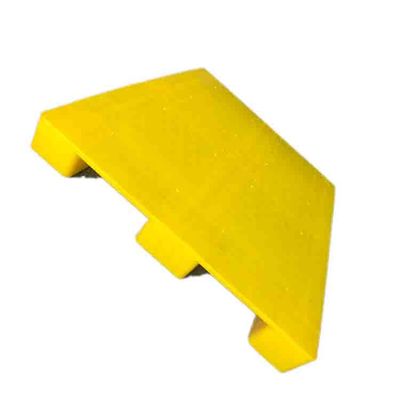 زرد USDA تایید شده پالت پلاستیکی ذخیره سازی PE صادرات 120x100 سانتی متر