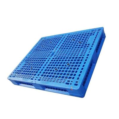 پالت های پلاستیکی HDPE سنگین وظیفه ای PE پالت های پلاستیکی قابل انباشت 128x108