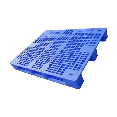 1400 * 1100 پالت پلاستیکی قوی HDPE تزریق 1500 کیلوگرم سه دونده