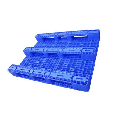 1400 * 1100 پالت پلاستیکی قوی HDPE تزریق 1500 کیلوگرم سه دونده
