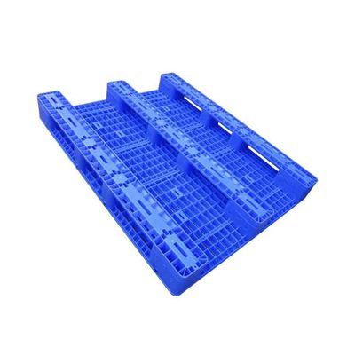 پالت تزئینی قالب HDPE Injection 3 Runners Plastic Skid Pallet