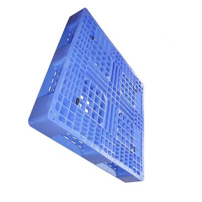 ذخیره سازی پالت های پلاستیکی قابل بازیافت تک چهره 40x40 وظیفه سنگین