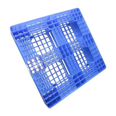 ذخیره سازی پالت های پلاستیکی قابل بازیافت تک چهره 40x40 وظیفه سنگین