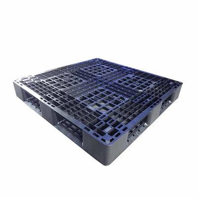 1100 X 1100 پالت پلاستیکی پالت حمل و نقل پلاستیکی سیاه SGS