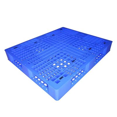 پالت پلاستیکی HDPE 1.2x1m پالت قابل انعطاف بالا برای انبار 0.8T بار استاتیک