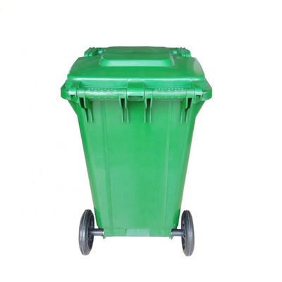 سطل آشغال پلاستیکی در فضای باز 63G سطل آشغال پلاستیکی پلی پروپیلن UV 240L