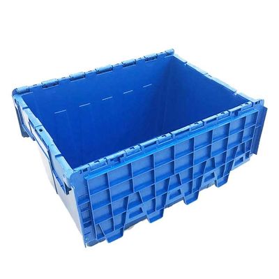 پلاستیک متحرک انبار PE جعبه بهداشت 600x400x350mm 50 کیلوگرم حجم