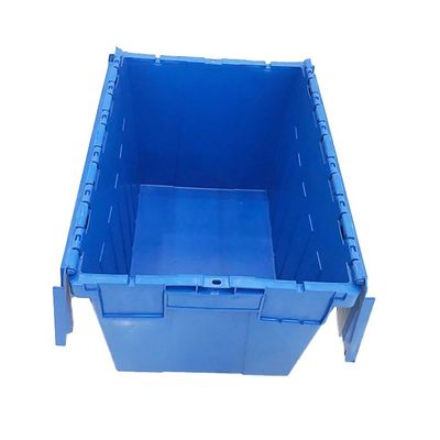 پلاستیک متحرک انبار PE جعبه بهداشت 600x400x350mm 50 کیلوگرم حجم