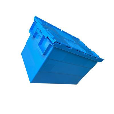 انبار پالت پلاستیکی HDPE جعبه بهداشت 600x400x365mm SGS برای خانه
