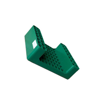 پالت پلاستیکی قابل انباشته شدن HDPE 450x350 سبز برای بندر انبار