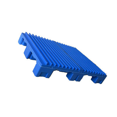پالت‌های پلاستیکی قالب‌گیری تزریقی استاتیک 4000 کیلوگرمی HDPE آبی