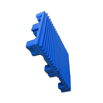 پالت پلاستیکی قابل قفسه بندی HDPE 1060x750 4000 کیلوگرمی لجستیک دو رو