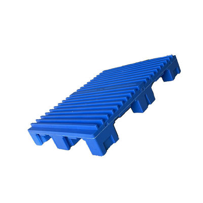 پالت پلاستیکی تزریقی 1060x750 قابل قفسه بندی HDPE 4000 کیلوگرم لجستیک