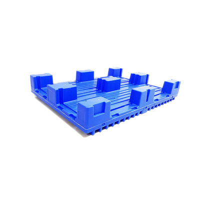 لوگوی سفارشی ASI 106X75 PE Heavy Duty Pallet Blue Jagged 4000Kg