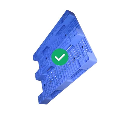 پالت های پلاستیکی انباری PE Stackable 2000 کیلوگرم بار دینامیکی 130x110