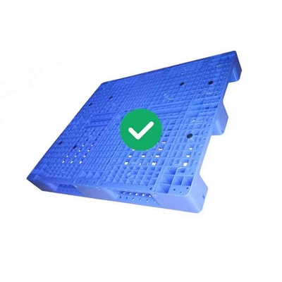 پالت عرشه باز ارگونومیک 1300x1100 PE 5000 کیلوگرم بار بهداشتی