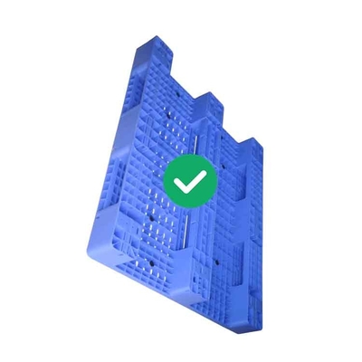 بارگیری 5000 کیلوگرمی پالت سنگین پلاستیکی قفسه HDPE 1300x1100
