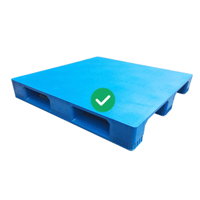 1200x1200 HDPE پالت حمل و نقل پلاستیکی قابل بازیافت بهداشتی 1.2T بار