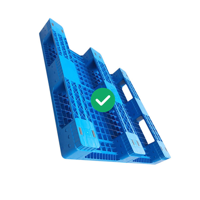 پالت پلاستیکی تزریقی 120x120 PE 1.2T بار دینامیکی ISO مستطیلی