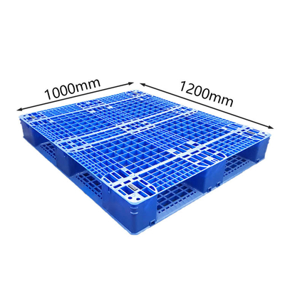 پالت پلاستیکی HDPE 1200 X 1000 Warehouse 1500 کیلوگرمی پالت صادراتی داینامیک پلاستیکی
